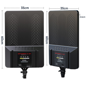 Kit di Illuminazione LED con Pannello Morbido in Plastica da 24 Pollici per Studio Fotografico e Livestream, Temperatura Colore Regolabile - Product Image 3