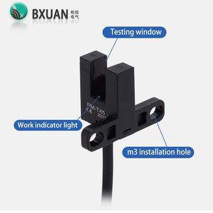 EE-SX670-WR tối trên/ánh sáng trên ảnh rãnh Cảm biến vị trí quang loại khe cắm cảm biến quang điện Opto khe chuyển đổi quang điện - Product Image 4