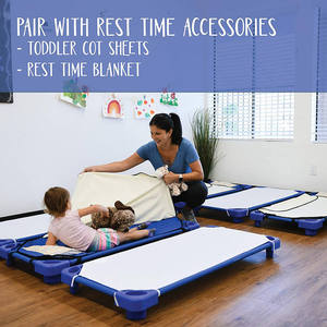Durevole <span class=keywords><strong>Montessori</strong></span> <span class=keywords><strong>lettino</strong></span> per scuola materna in età prescolare letto impilabile coperta cuscino di stoccaggio al coperto presepi per la scuola del bambino soggiorno - Product Image 3