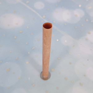 Crackling smokeless wooden <b>wicks</b> DIY <b>candle</b> making supplies Round hollow tube <b>wicks</b> Wooden <b>candle</b> <b>wicks</b> with clips - Product Image 1