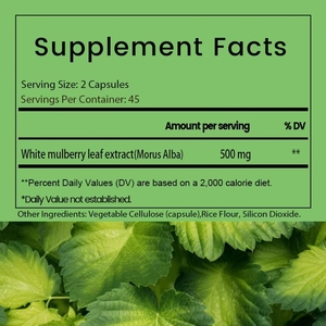 Oem-Trắng lá dâu chiết xuất viên nang-chất chống oxy hóa bổ sung - Product Image 2