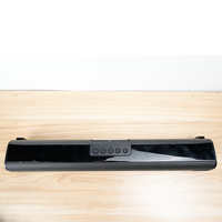 Sistema de Cine en Casa Estéreo, Barra de Sonido Envolvente de 40W y 3 Canales, Compatible con Videollamadas Digitales, Altavoces Duales con Conexión V5.3 Alámbrica/Inalámbrica