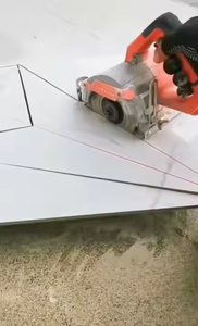 เครื่องบดมุมใบมีดเพชร4.5นิ้วแบบมีรูพรุนแผ่นตัดกว้างสำหรับตัดกระเบื้องใบเลื่อยแผ่นหินแผ่นกระเบื้อง - Product Image 5