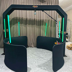 Rotation automatique 3D 360 Photomaton Top Spin alimenté par batterie changement de couleur lumière LED pour - Product Image 3