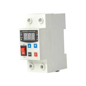 Kinee tipo barco <span class=keywords><strong>Fata</strong></span> DIN RAIL Ajuste Voltaje Relé Control Sobre Bajo Voltaje Protector 220V 63a 40a Sobretensión Y Sobre Curren - Product Image 1