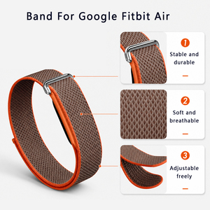 Bracelet de montre de remplacement en nylon de style officiel pour Google Fitbit Air - Product Image 2