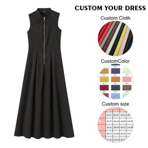 Abiti da Sera Casual Bodycon Personalizzati OEM, Vestiti Eleganti da <span class=keywords><strong>Ufficio</strong></span> <span class=keywords><strong>per</strong></span> <span class=keywords><strong>Donna</strong></span>, <span class=keywords><strong>Abbigliamento</strong></span> Femminile - Product Image 2