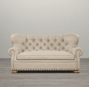Klassiek Design Meubilair Voor Woonkamer Laag En Diep Zitten <span class=keywords><strong>Churchill</strong></span> Sofa Met Nailheads - Product Image 6