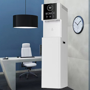 Vertical Reverse Osmosis Water Dispenser White And Black Electric Plastic Housing <b>Top</b> <b>Load</b> Freestanding For Home Office Use - Product Image 1
