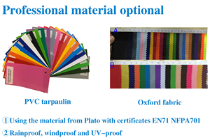 Lều câu lạc bộ đêm bơm hơi hình khối, đèn LED disco, chất liệu PVC đen, dùng cho sự kiện thương mại, tiệc ngoài trời, di động - Product Image 5