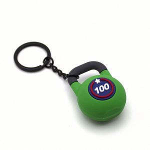 พวงกุญแจมินิเคทเทิลเบลล์ PVC, จี้กระเป๋าฟิตเนสสุดสร้างสรรค์และจี้ห้อยกระเป๋าเป้, พวงกุญแจยิมดีไซน์แปลกใหม่ ของขวัญส่งเสริมการขาย - Product Image 3