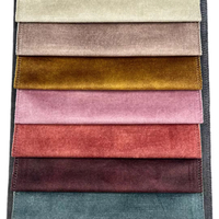 Tissu d'ameublement imprimé en velours hollandais 100 % polyester, poids moyen 180-400 g/m², pour canapé