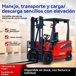Carretilla elevadora montacargas eléctrico apilador electrico mini cargador alcance camión diesel 3 <span class=keywords><strong>ton</strong></span> vna 9000mm gato oscilante - Product Image 4