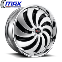 Jantes flottantes polies forgées 22x8.5 24x9 26x10 5x108 5x112 5x120 pour Volvo XC90, Audi Q8, Range Rover