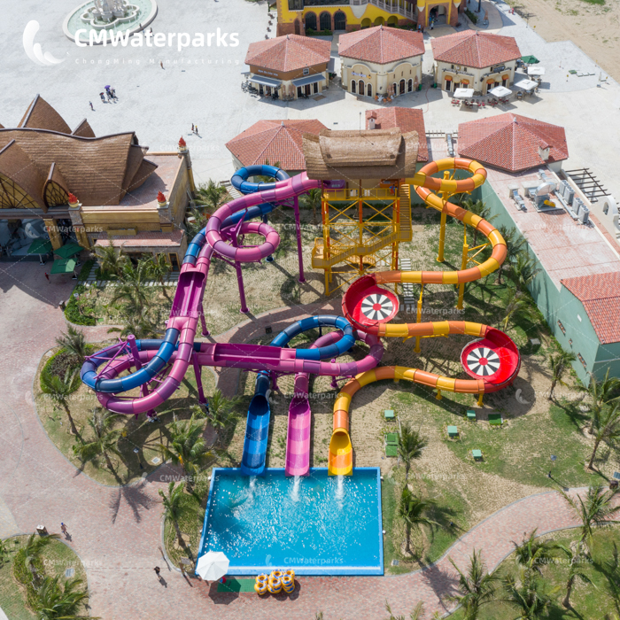 Water park fun entertainment equipment that