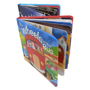 Atlas-Libro de cuento de hadas para niños, libros con tapa dura, producción directa de fábrica