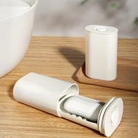Boîte à Savon Portable Mini de Voyage, Étui de Rangement Drainable en PP et Silicone, Support à Savon de Salle de Bain Style Européen, Approvisionnement Direct Usine