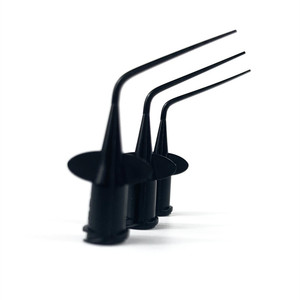 Puntas <span class=keywords><strong>de</strong></span> Aguja Curvas Pre-dobladas SJ para Tratamiento Endodóntico Manual, 0.25/0.35mm, Plástico, Succión e <span class=keywords><strong>Irrigación</strong></span> Dental, No Estériles - Product Image 1