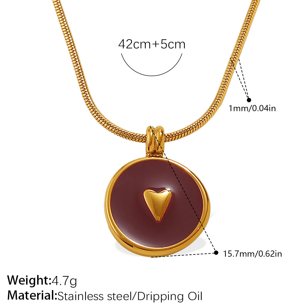 Collier XL794RDG Rouge Goutte d'Or