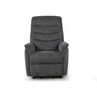 Fauteuil inclinable électrique en tissu, canapé inclinable individuel motorisé pour personnes âgées, mobilier de salon