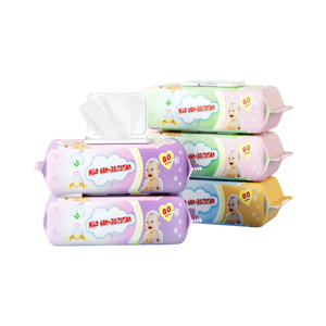 Lingettes humides pour bébé biodégradables en coton biologique, douces, écologiques, pour peaux sensibles, désinfectantes, à pH équilibré - Product Image 5