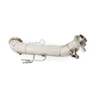 Tubo de Escape Deportivo de Alto Flujo para <span class=keywords><strong>Suzuki</strong></span> Swift 1.4T 2014-2023, Acero Inoxidable con Protector Térmico, Mejora de Potencia para Carreras - Product Image 2