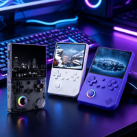 Consola de Videojuegos Portátil ANBERNIC RG40XX V, Pantalla HD de 4.0 Pulgadas, Anillo de Luz RGB, Sistema Linux, Gran Venta