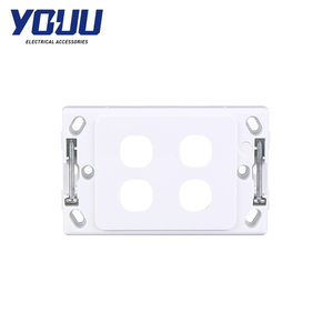 Youu tùy chỉnh 4 gang chuyển cứng bìa an toàn hoạt động chuyển đổi ánh sáng với 10A Max. current và 250V Max. Điện áp - Product Image 3