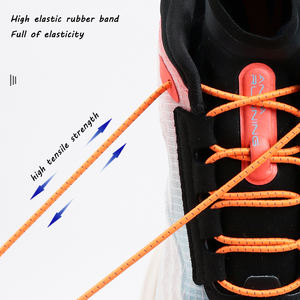 Lacets de styliste, nouvelle collection de chaussures élégantes sans cravate, lacets élastiques directs d'usine, baskets personnalisées, lacets - Product Image 4