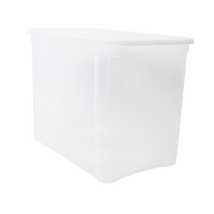 Boîte de rangement PP 59 L, conteneur en plastique empilable écologique pour la maison et le bureau - Product Image 1