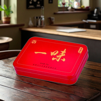 Boîte en métal hermétique de qualité alimentaire personnalisée en usine, recyclable, pour biscuits, menthe, café, thé, emballage
