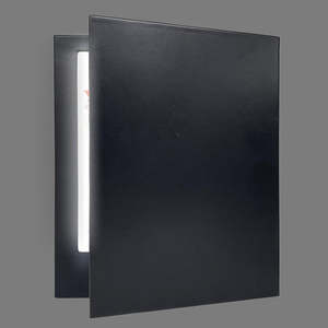 Custom Size Double Page Light Up Menu Black Led Menu Book Cover Table Lighting Menu <b>Board</b> Holder - Product Image 4