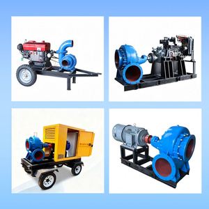 ปั๊มน้ำแบบดูดเดี่ยวแนวนอน Hw แบบเปลือกเดี่ยว ขนาดเส้นผ่านศูนย์กลางใหญ่ อัตราการไหลสูง ปั๊มน้ำแบบไหลผสมที่ไม่ก่อให้เกิดการอุดตัน - Product Image 2