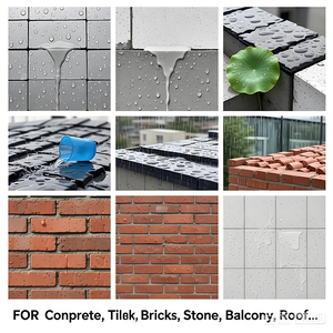 Sellador Impermeable Transparente Invisible, Pegamento Impermeable Transparente, Revestimiento Adhesivo para Fachadas de Paredes - Product Image 6