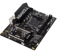 Carte mère d'ordinateur de bureau reconditionnée MS B550M AMD pour 64 Go, double canal DDR4, SATA, graphismes intégrés, M ATX, socket AM4