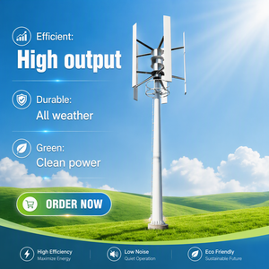 Generador Eólico Tipo H de 50KW Conectado a la Red, 400V, Certificado CE, Baja Vibración, Resistencia al Viento de 85M/S - Product Image 3
