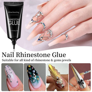Colle à strass pour ongles en tube transparent de 30g, marque privée, adhésif puissant et durable pour pierres précieuses, pour la décoration des ongles et la manucure - Product Image 2