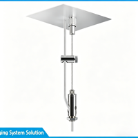 Kit de suspension réglable en acier inoxydable pour éclairage de plafond, pièces de quincaillerie robustes pour la décoration de cadres de lampes