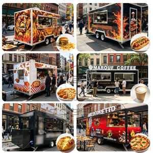 Cogsun Rimorchio Mobile per Alimenti, Carretto per BBQ, Caffè e Crêpes in Vendita in <span class=keywords><strong>California</strong></span>, Rimorchio per Catering e Vendita di Cibo - Product Image 5
