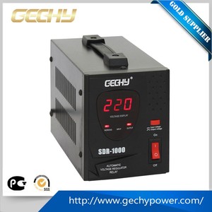 Estabilizador de regulador de voltaje automático controlado por relé SDR eléctrico 500VA 1KV 2KV 3KV 5KVA pantalla LED de CA monofásica - Product Image 2