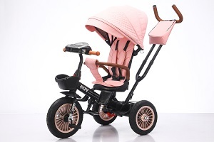 Triciclo Infantil de Alta Calidad Hecho a Medida con Asiento Giratorio de 360 Grados para Bebés - Product Image 2