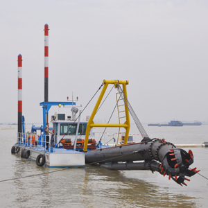 Prix d'usine Drague à sable fluvial de 10 pouces pour l'exploitation minière Drague diesel/bateau/sable et gravier Dragues à aspiration à coupe - Product Image 1