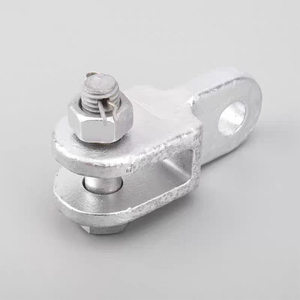 Double Ear ZBD Right Angle Clevis For Heavy Duty Tension <b>String</b> Assembly Of Medium Voltage Power Communication Fiber Lines - Product Image 1