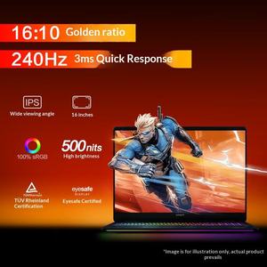 Nueva Laptop para Juegos HP OMEN11 de <span class=keywords><strong>16</strong></span> Pulgadas, Ultra9-275HX, 16G/32G RAM, 512G/1T SSD, GPU RTX5080-16G, Pantalla 2.5K QHD 240Hz, PC para Diseño y Oficina - Product Image 2