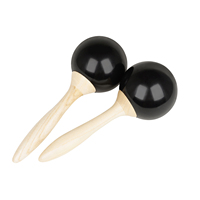 Pair of Percussion Maracas Shakers Rattles Sand Hammer Percussion Musical Instrument for Music Party Game
