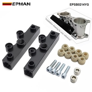 Kit de Riel de Combustible de Aluminio Billet EPMAN para Subaru WRX 02-14, STI 07-20, LGT 08-12, FXT 06-13, Variaciones de Inyectores EPSB0214YG - Product Image 3