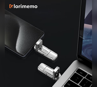 Glorimemo SSD portable 128 Go/256 Go/512 Go/1 To USB 3.2 Gen2 Type-A/Type-C 1000 Mo/s en lecture, 900 Mo/s en écriture pour PS4/PS5, téléphone portable