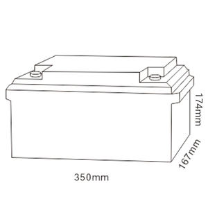 <span class=keywords><strong>แบตเตอรี่</strong></span><span class=keywords><strong>40Ah</strong></span> <span class=keywords><strong>12V</strong></span> สำหรับติดถนนที่เก็บพลังงาน MMG41-12 - Product Image 2