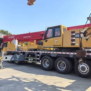 Grue sur camion SANY STC1000C d'occasion de haute qualité, 100 tonnes, moteur Cummins Euro III/Euro IV, hauteur de levage 78m, en stock à vendre - Product Image 4