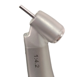 Charming <span class=keywords><strong>Dent</strong></span> 1:4.2 Pièce à main dentaire électrique haute vitesse à angle contrarien de 45 degrés, fibre optique, spray 4 voies, acier inoxydable, pour clinique - Product Image 6